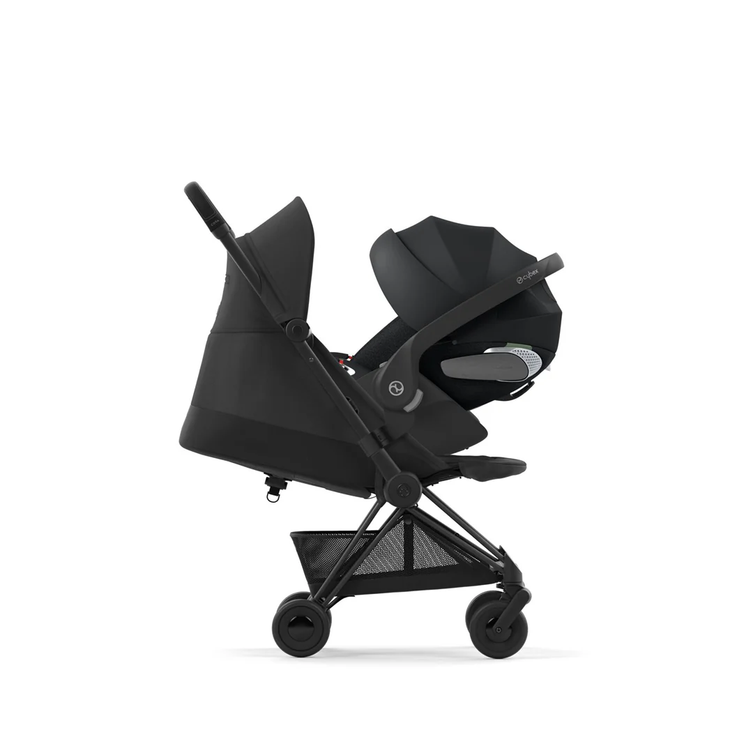 Cybex Coya Compact Stroller - Matte Black/Sepia Black - Image 8