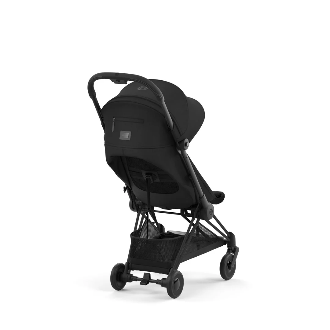 Cybex Coya Compact Stroller - Matte Black/Sepia Black - Image 9