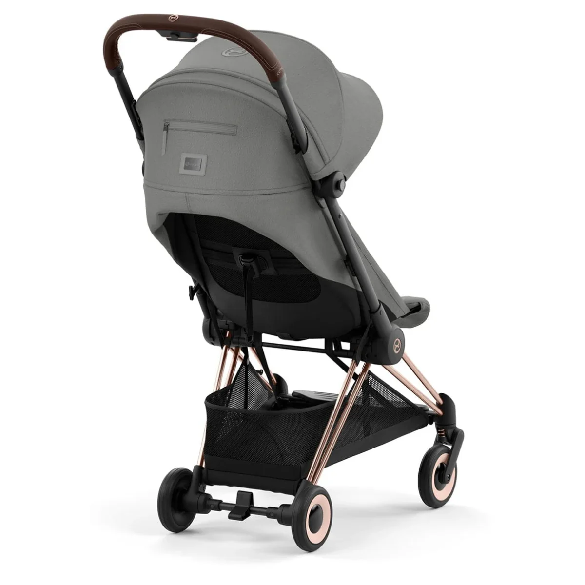 Cybex Coya Compact Stroller - Rose Gold / Mirage Grey - Image 6