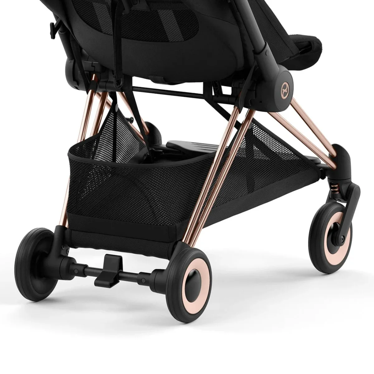 Cybex Coya Compact Stroller - Rose Gold / Sepia Black - Image 6
