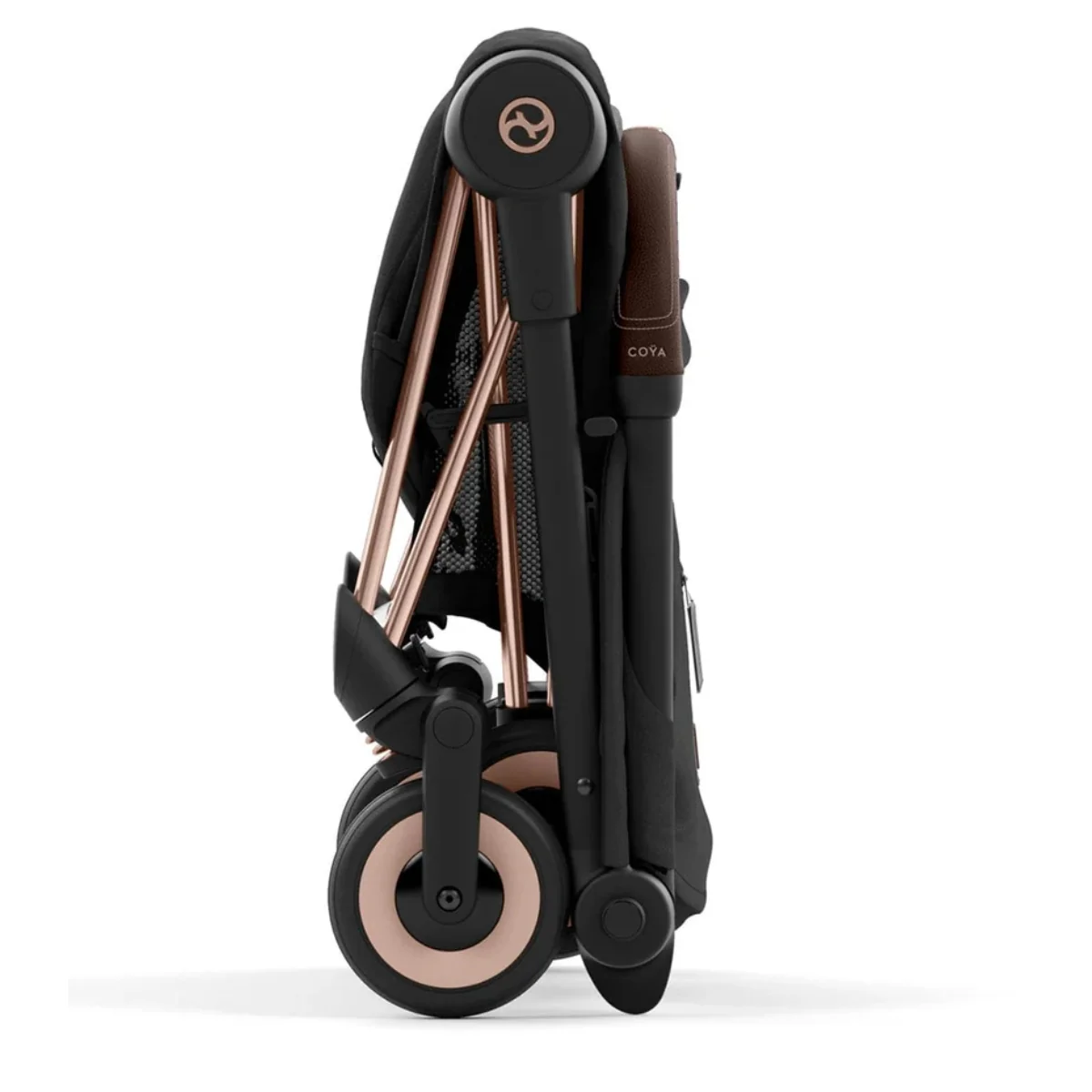 Cybex Coya Compact Stroller - Rose Gold / Sepia Black - Image 7