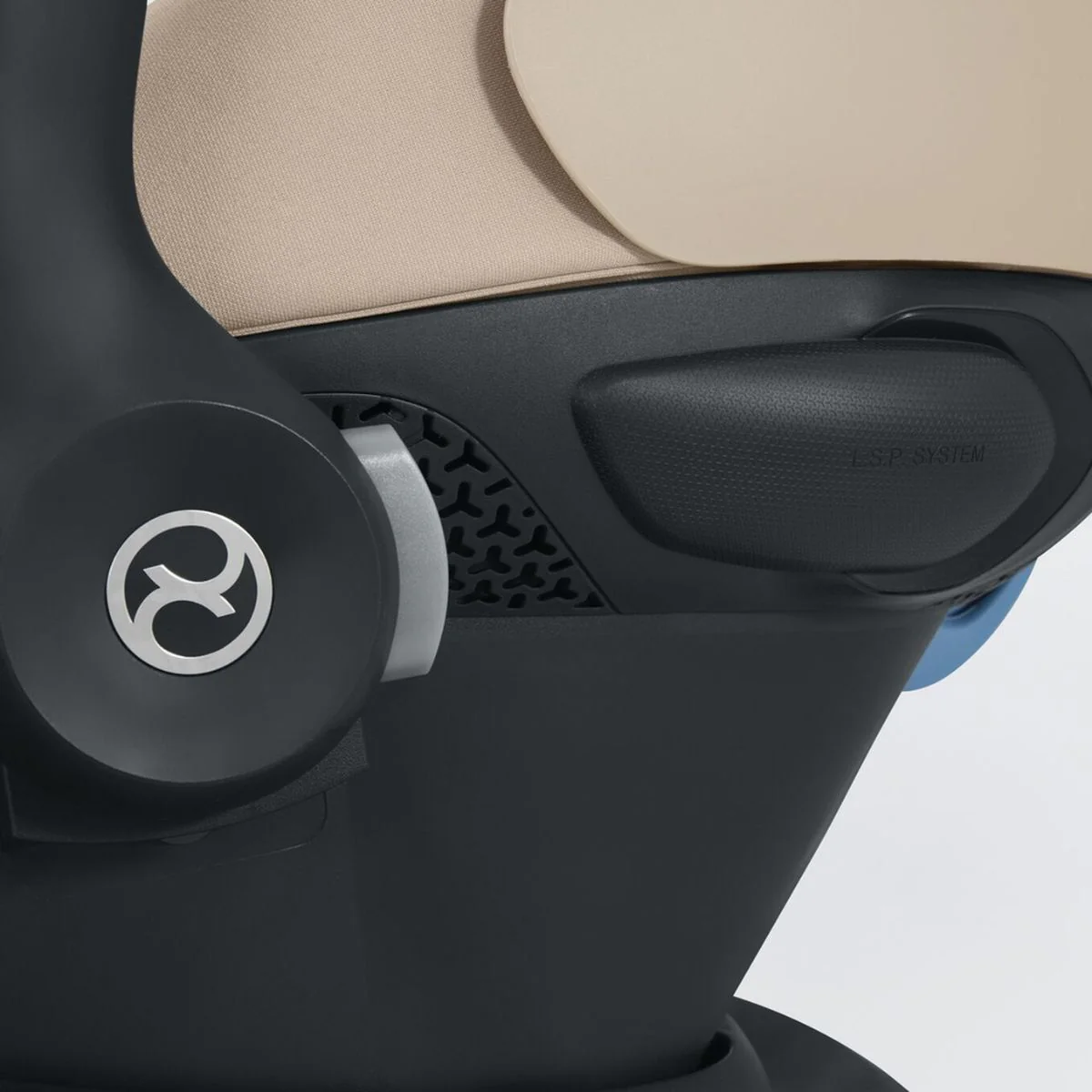 Cybex Aton G2 Swivel with Load Leg Base - Almond Beige - Image 12