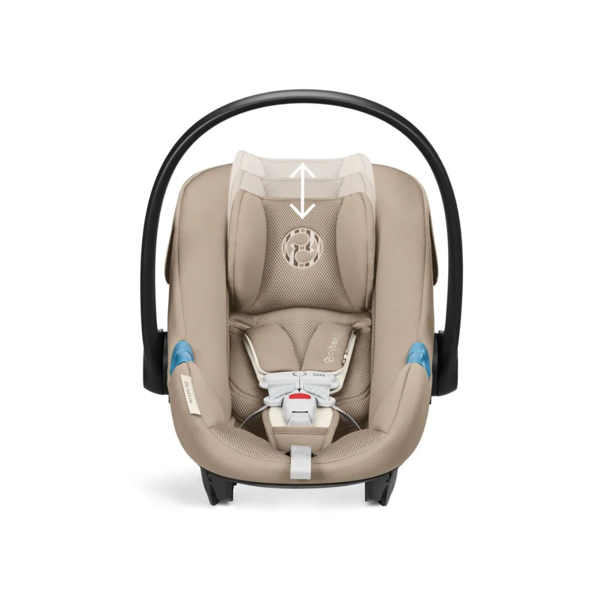 Cybex Aton G2 Swivel with Load Leg Base - Almond Beige - Image 5