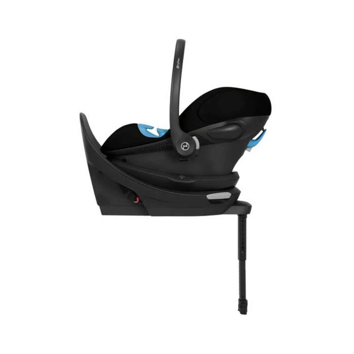 Cybex Aton G2 Swivel with Load Leg Base - Moon Black - Image 3