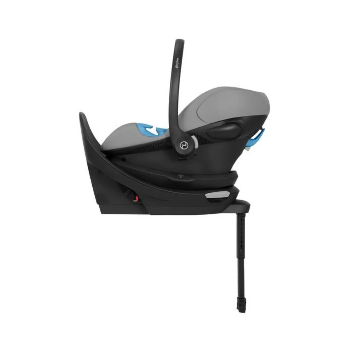 Cybex Aton G2 Swivel with Load Leg Base - Stone Grey - Image 3