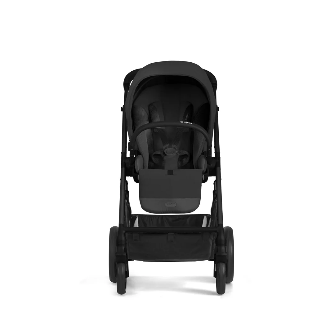 Cybex Balios S Lux Stroller - Black Frame / Moon Black - Image 2