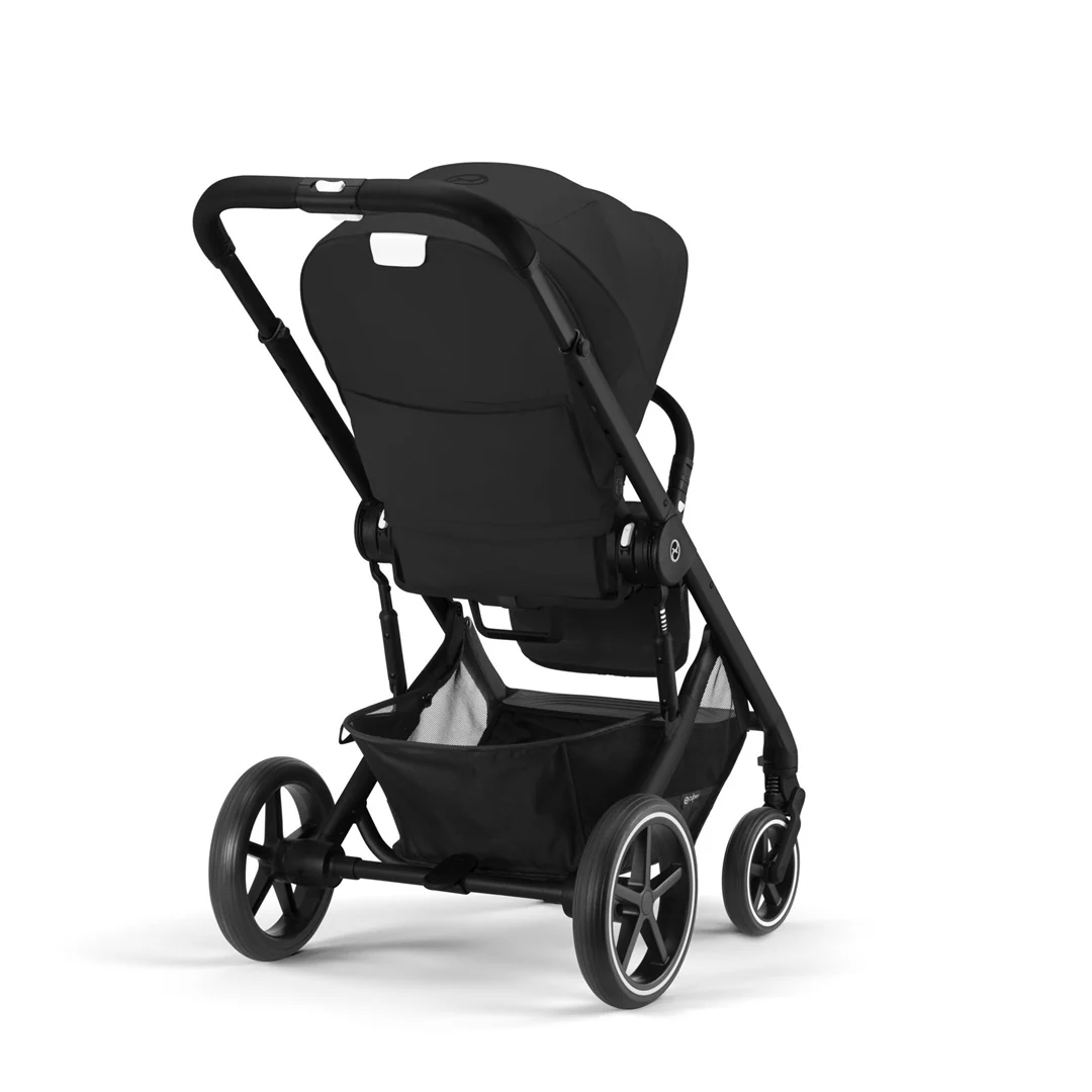 Cybex Balios S Lux Stroller - Black Frame / Moon Black - Image 5