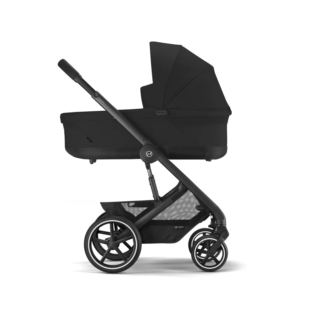 Cybex Balios S Lux Stroller - Black Frame / Moon Black - Image 6