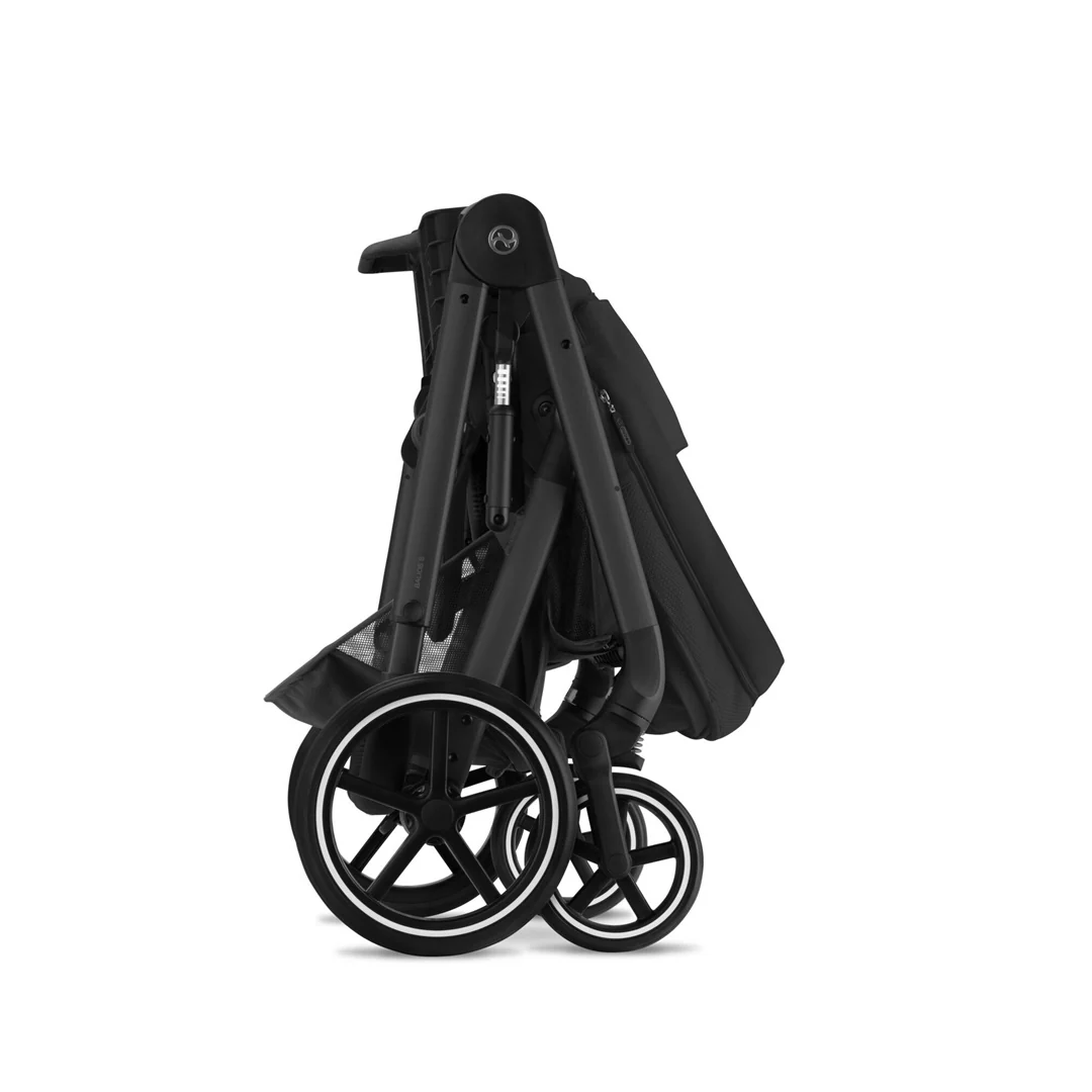 Cybex Balios S Lux Stroller - Black Frame / Moon Black - Image 7