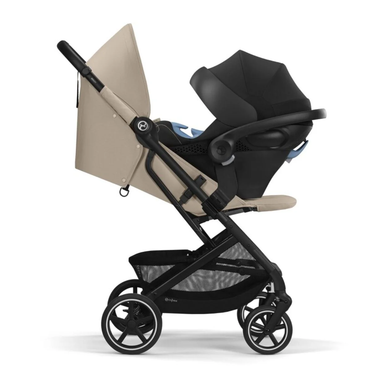 Cybex Beezy Compact Stroller - Almond Beige - Image 6