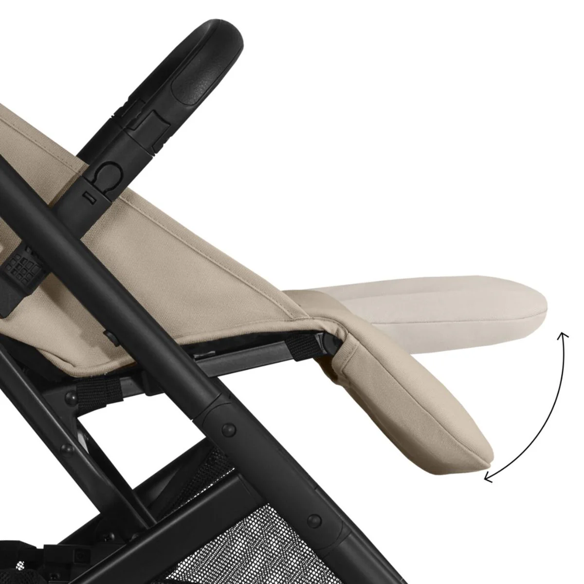 Cybex Beezy Compact Stroller - Almond Beige - Image 7