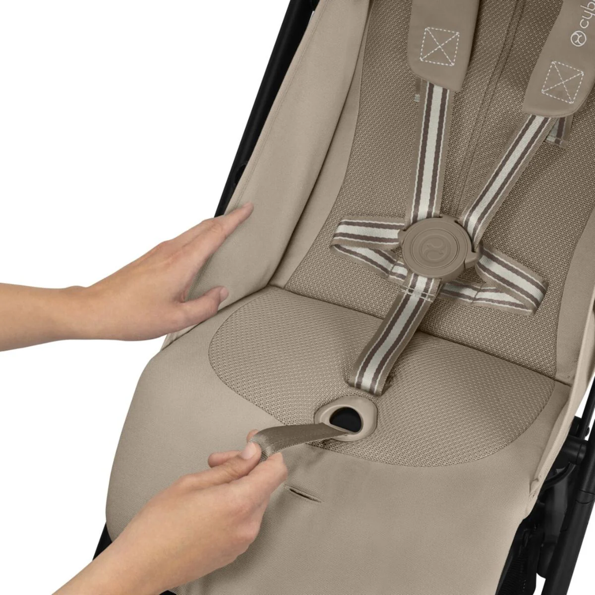 Cybex Beezy Compact Stroller - Almond Beige - Image 9