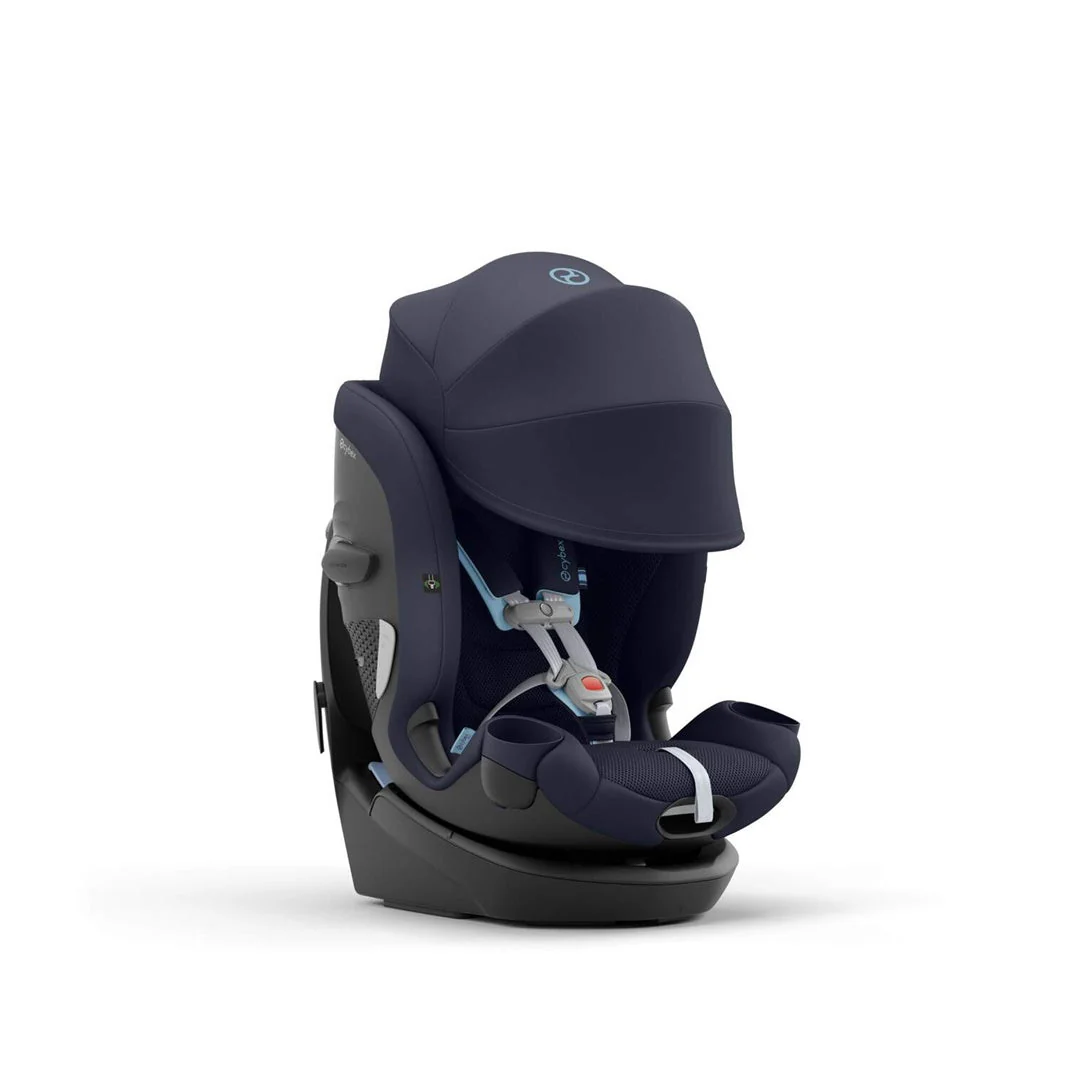 Cybex Callisto G 360° Rotating All-in-One Convertible Car Seat - Ocean Blue - Image 6