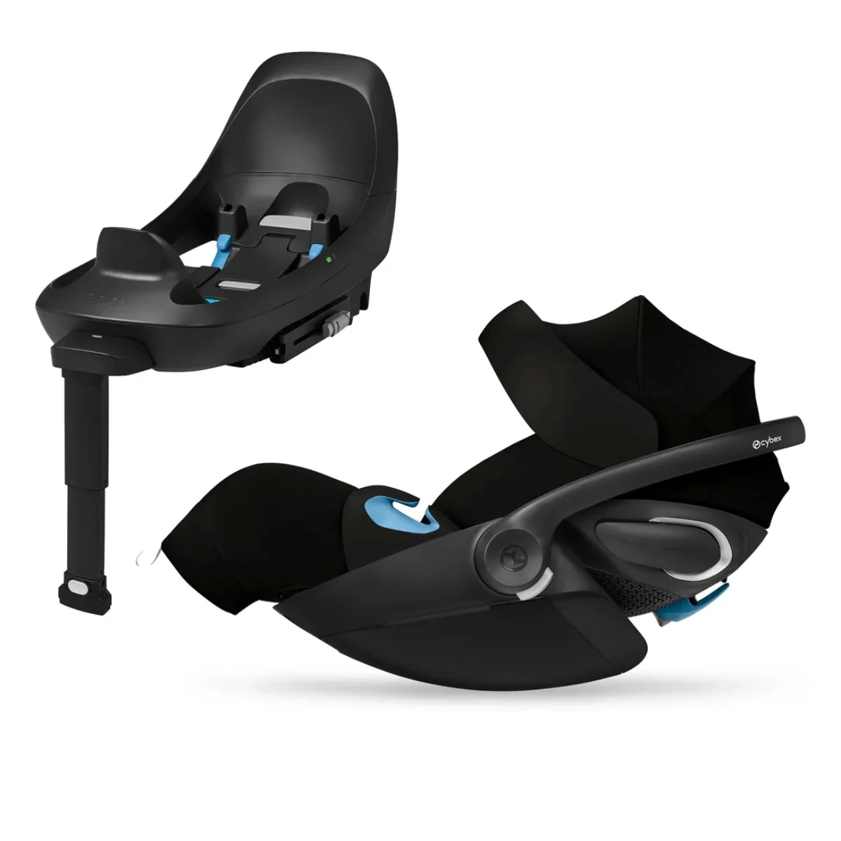 CYBEX Cloud G Pro Comfort Extend Infant Car Seat - Moon Black