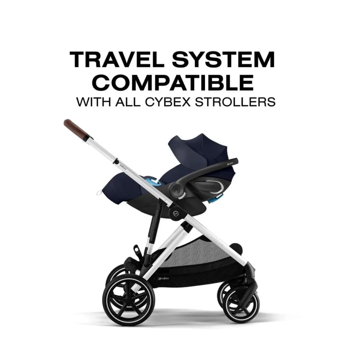 CYBEX Cloud G Pro Comfort Extend Infant Car Seat - Ocean Blue - Image 10