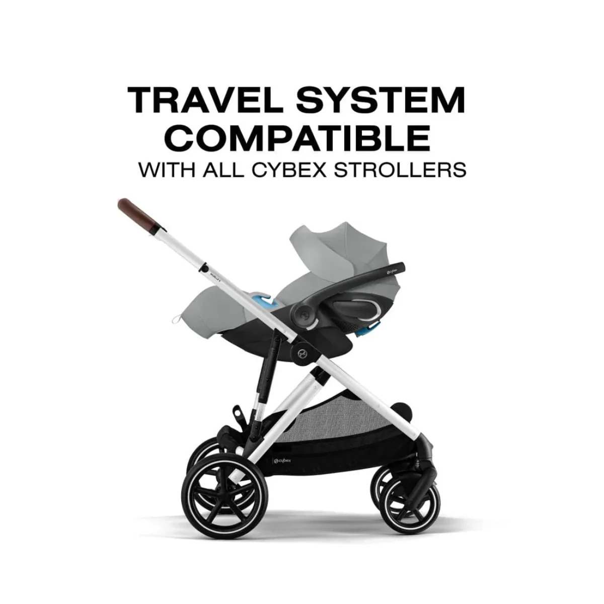 CYBEX Cloud G Pro Comfort Extend Infant Car Seat - Stone Grey - Image 10