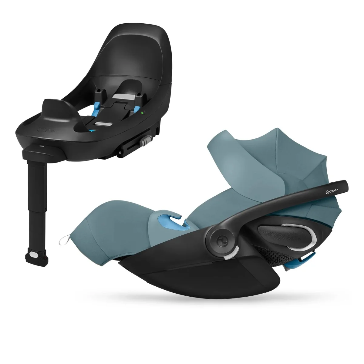 CYBEX Cloud G Pro Comfort Extend Infant Car Seat - Stormy Blue