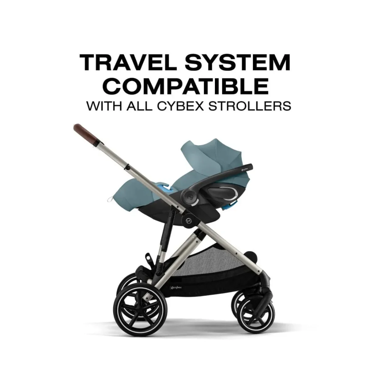 CYBEX Cloud G Pro Comfort Extend Infant Car Seat - Stormy Blue - Image 5