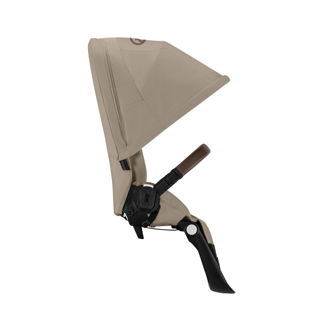 Cybex Gazelle S 2 Second Seat - Almond Beige/ Taupe Frame - Image 2