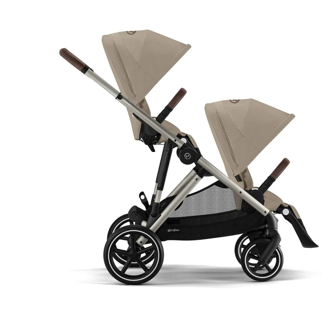Cybex Gazelle S 2 Second Seat - Almond Beige/ Taupe Frame - Image 3