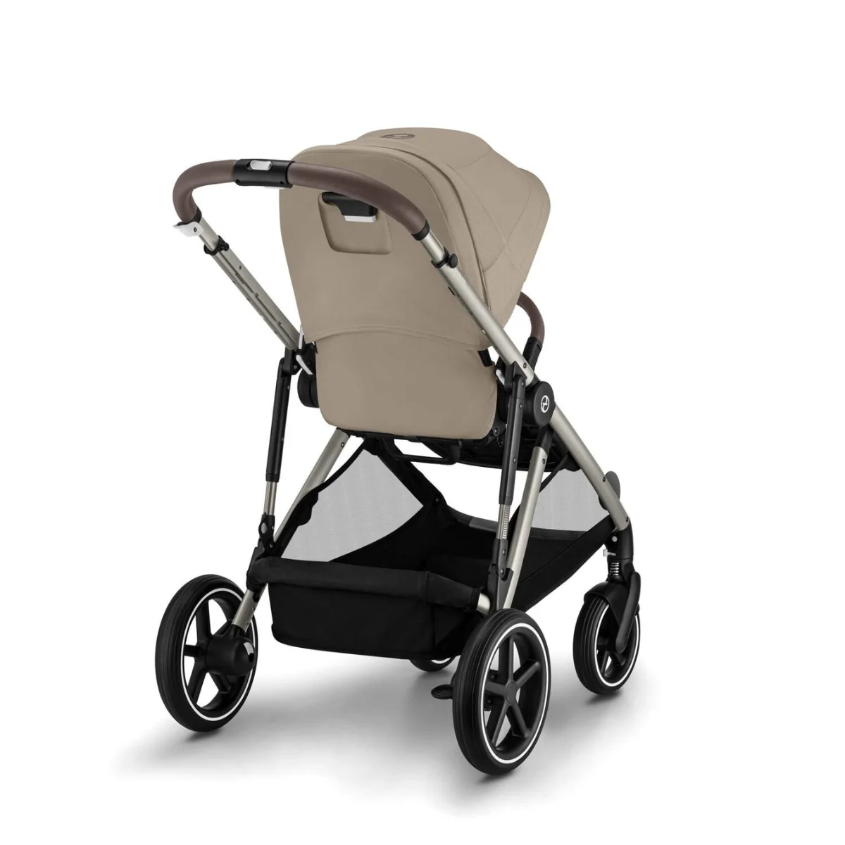 Cybex Gazelle S Single-to-Double Stroller - Taupe Frame / Almond Beige - Image 8