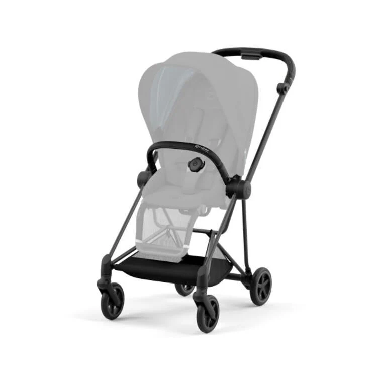 Cybex Mios 3 Stroller Frame - Matte Black/Black - Image 2
