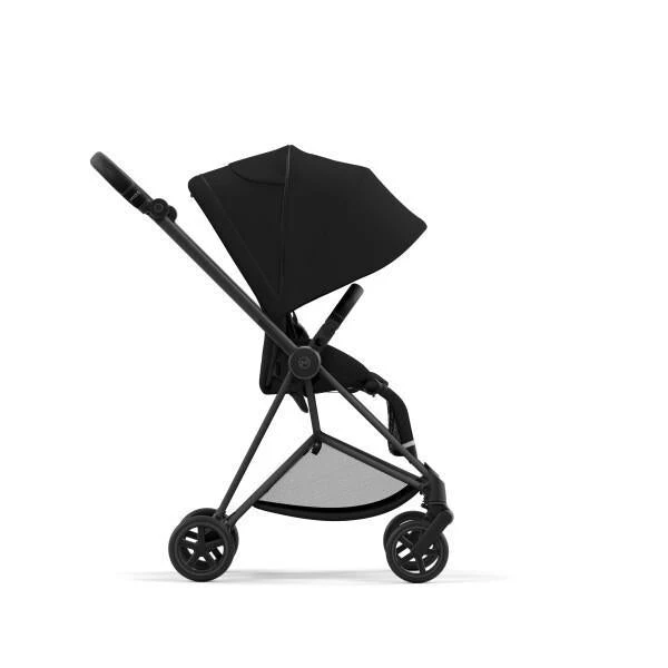 Cybex Mios 3 Stroller - Matte Black/Black Frame and Deep Black Seat Pack - Image 2