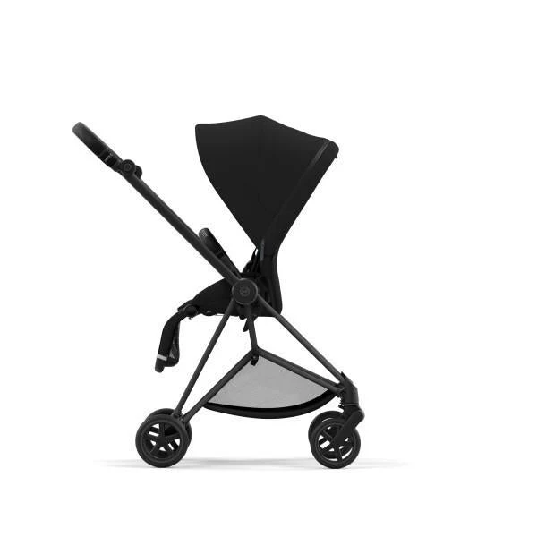 Cybex Mios 3 Stroller - Matte Black/Black Frame and Deep Black Seat Pack - Image 4
