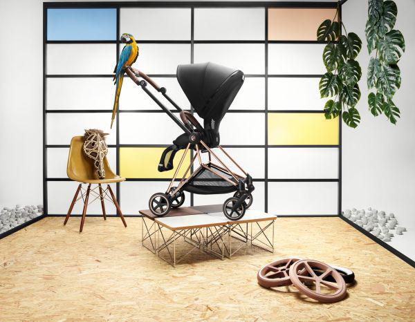Cybex Mios 3 Stroller - Matte Black/Black Frame and Soho Grey Seat Pack - Image 5