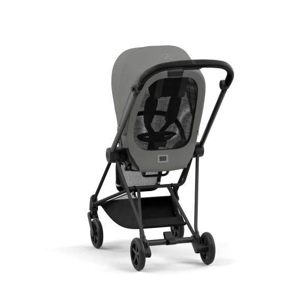 Cybex Mios 3 Stroller - Matte Black/Black Frame and Soho Grey Seat Pack - Image 9
