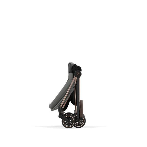 Cybex Mios 3 Stroller - Rose Gold/Brown Frame and Soho Grey Seat Pack - Image 12