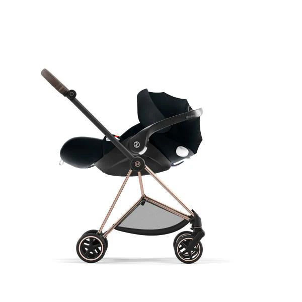 Cybex Mios 3 Stroller - Rose Gold/Brown Frame and Soho Grey Seat Pack - Image 13