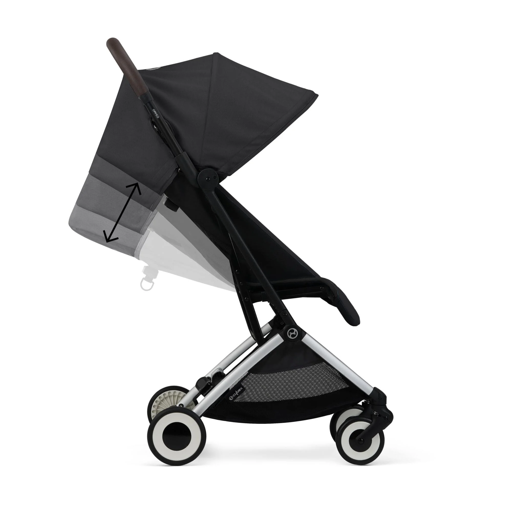 Cybex Orfeo Stroller Silver/Moon Black - Image 4