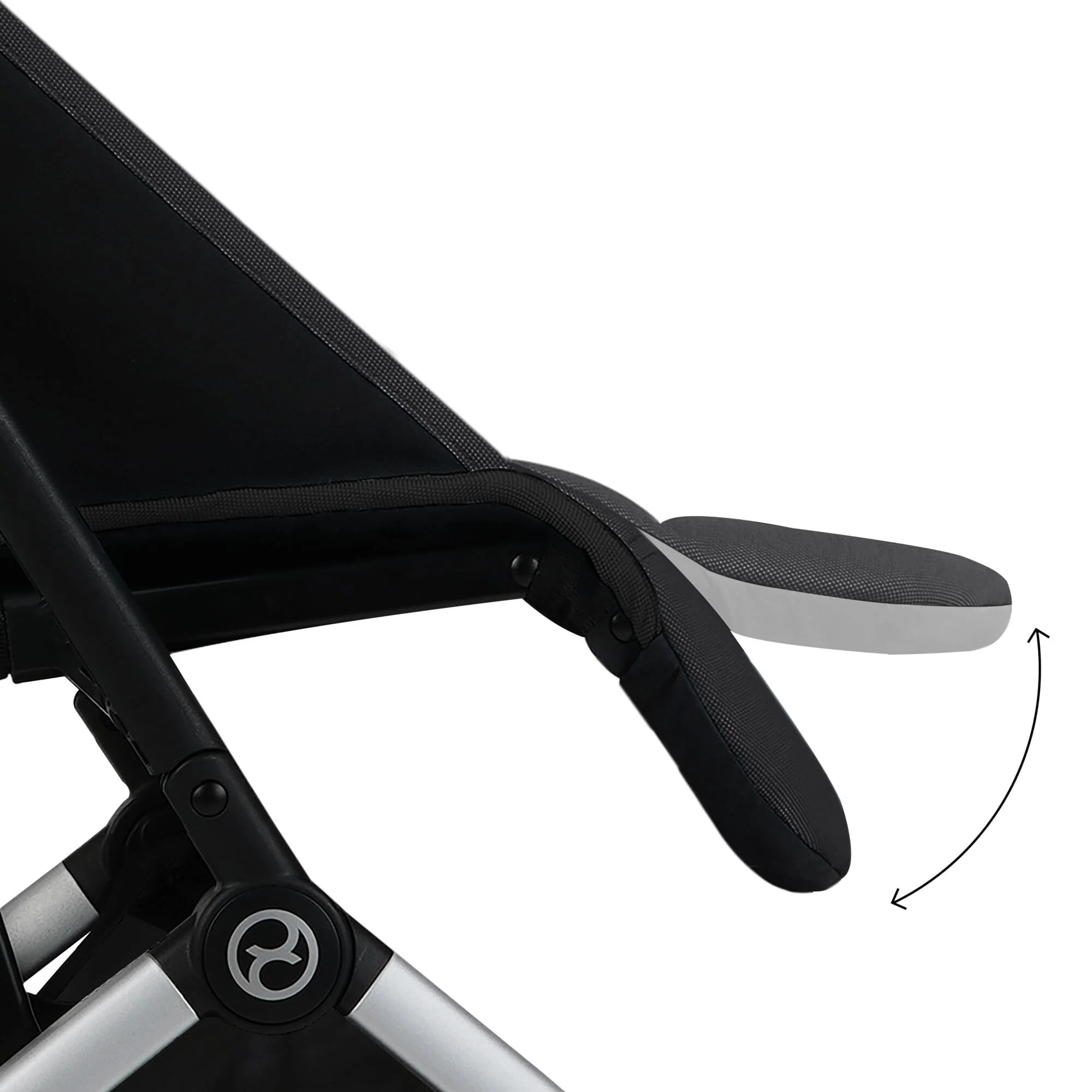 Cybex Orfeo Stroller Silver/Moon Black - Image 5
