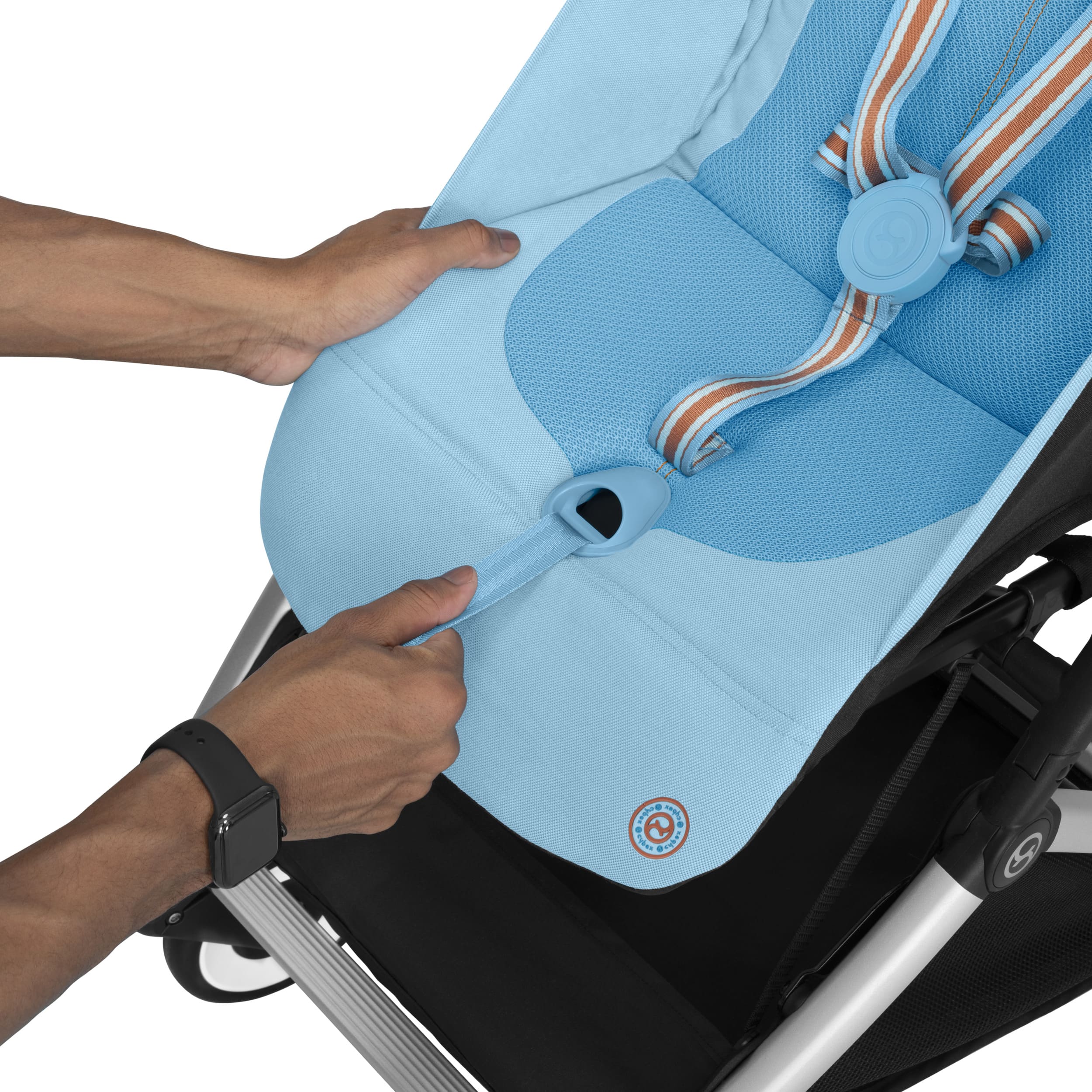 Cybex Orfeo Stroller Silver/Moon Black - Image 7