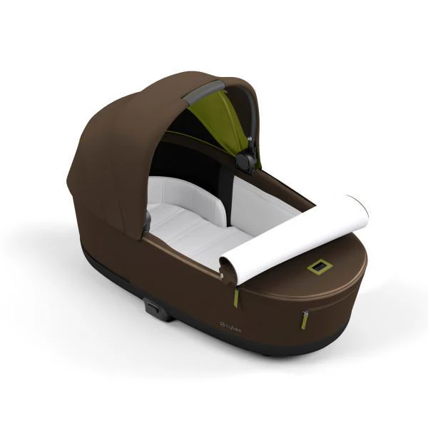 Cybex Priam 4/E-Priam 2 Lux Carry Cot - Khaki Green - Image 3
