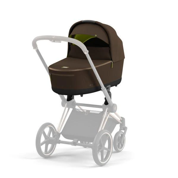 Cybex Priam 4/E-Priam 2 Lux Carry Cot - Khaki Green - Image 5