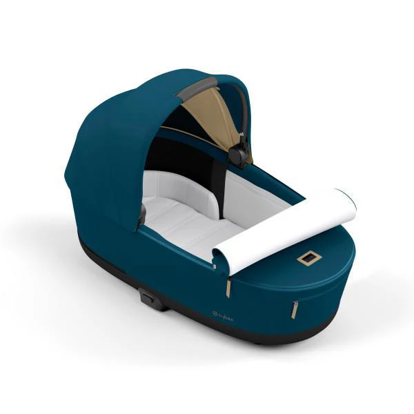 Cybex Priam 4/E-Priam 2 Lux Carry Cot - Mountain Blue - Image 4