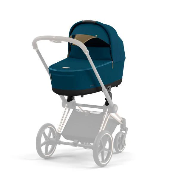 Cybex Priam 4/E-Priam 2 Lux Carry Cot - Mountain Blue - Image 6