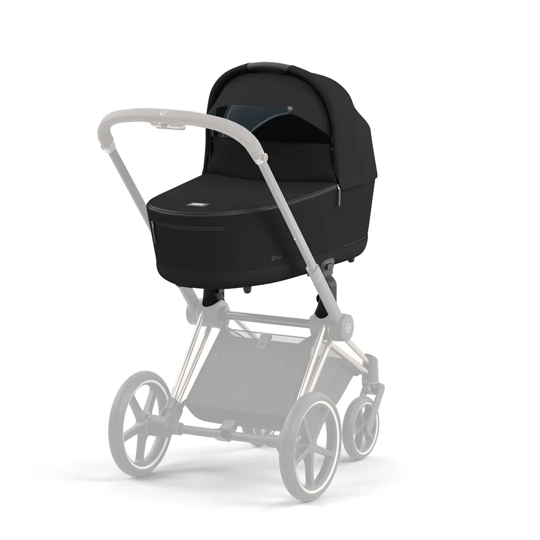 Cybex Priam 4/E-Priam 2 Lux Carry Cot - Sepia Black - Image 6