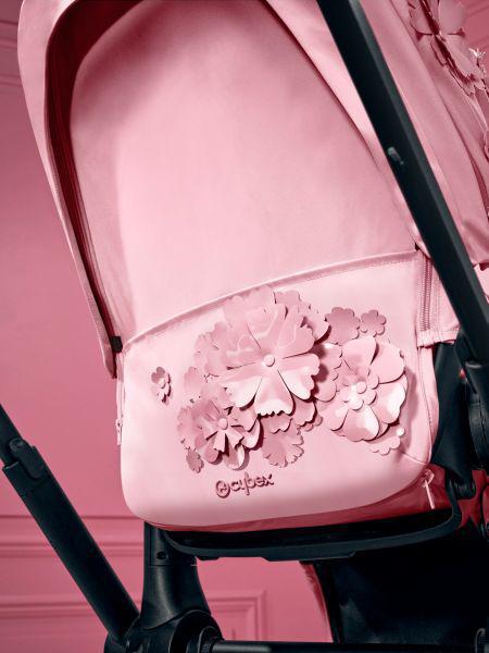 Cybex Priam 4/E-Priam 2 Seat Pack - Simply Flowers Dream Grey - Image 6
