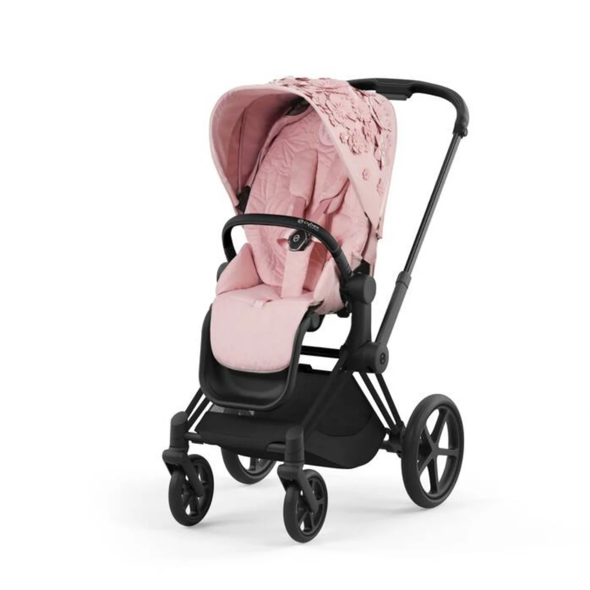 Cybex Priam 4 / ePriam 2 Seat Pack - Simply Flowers Pale Blush - Image 2