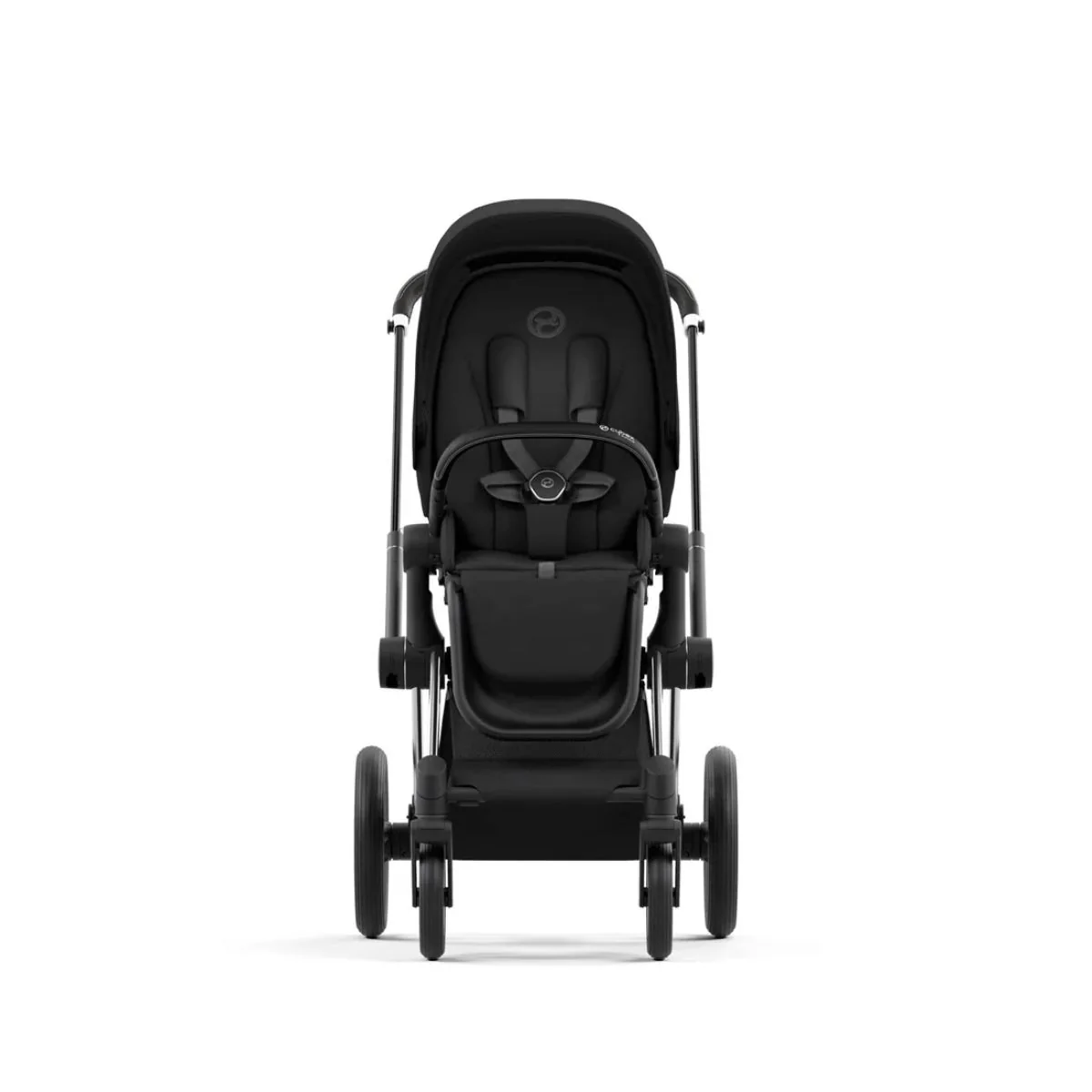 Cybex Priam 4 Stroller - Chrome Black / Sepia Black - Image 4