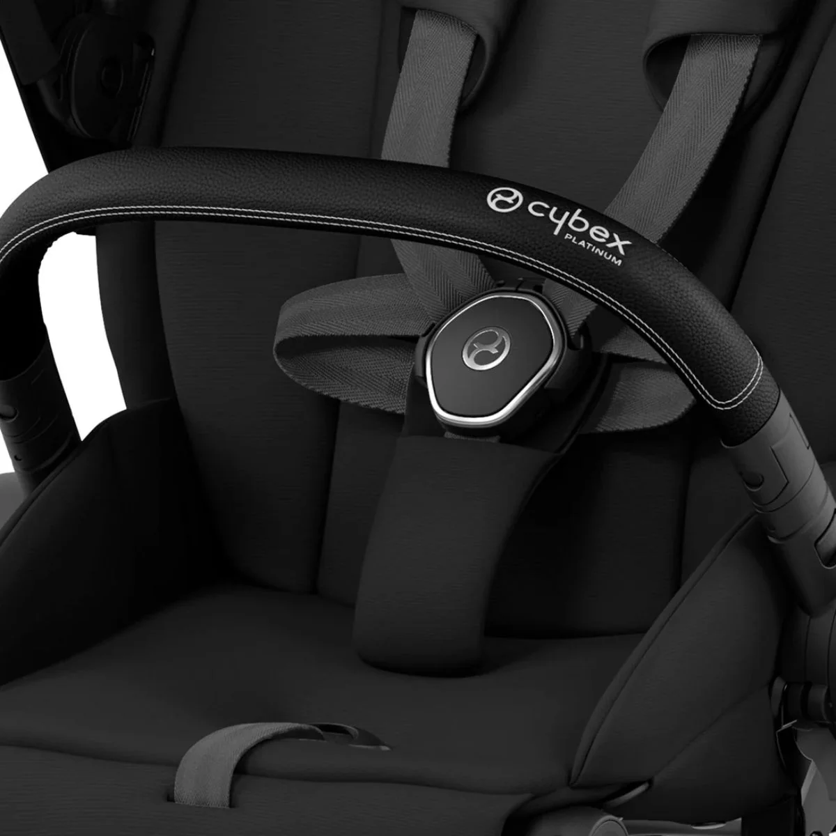 Cybex Priam 4 Stroller - Chrome Black / Sepia Black - Image 5