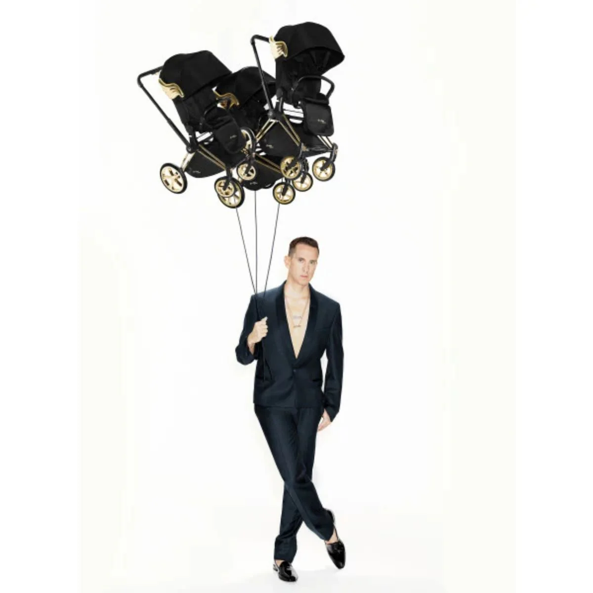 Cybex Priam 4 Stroller - Jeremy Scott Wings - Image 2