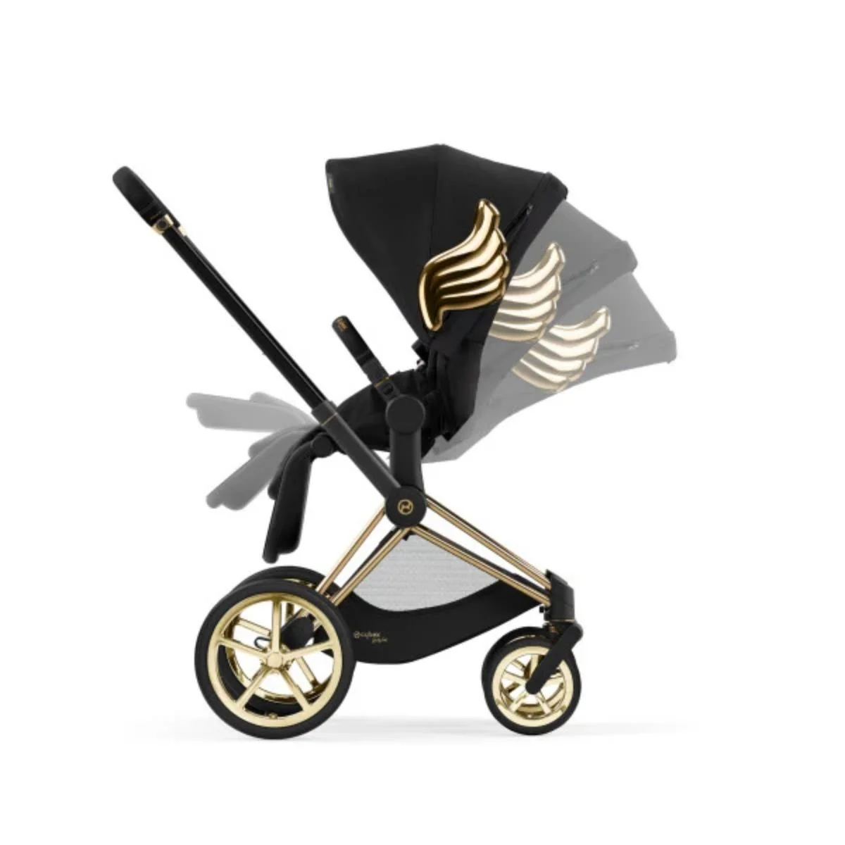 Cybex Priam 4 Stroller - Jeremy Scott Wings - Image 4