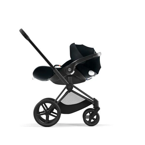 Cybex Priam 4 Stroller - Matte Black/Black Frame and Deep Black Seat Pack - Image 7