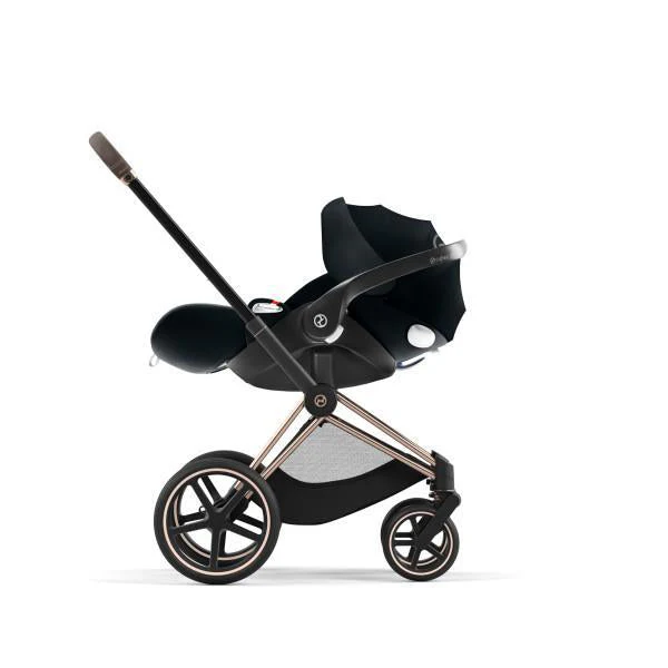 Cybex Priam 4 Stroller - Rose Gold/Brown Frame and Khaki Green Seat Pack - Image 9