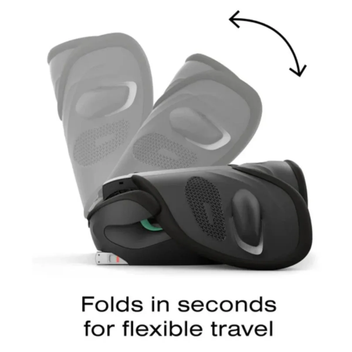 Cybex Solution G2 Folding Travel High-Back Booster - Almond Beige - Image 3
