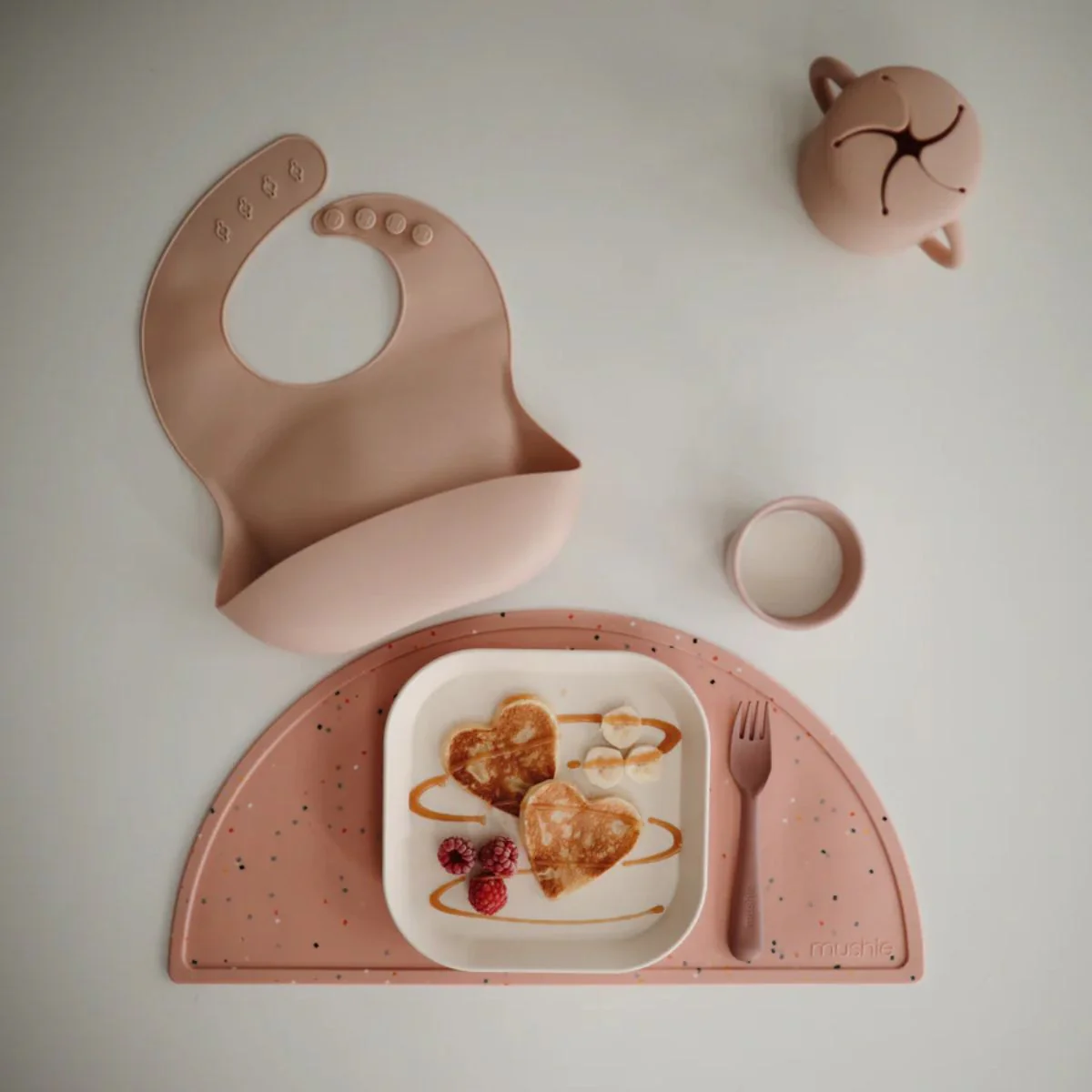 Mushie Dinnerware Cup Set Of 2 - Blush - Image 5